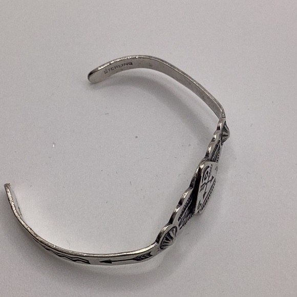 Youth Sterling VINTAGE Native American bracelets. - Picture 4 of 5